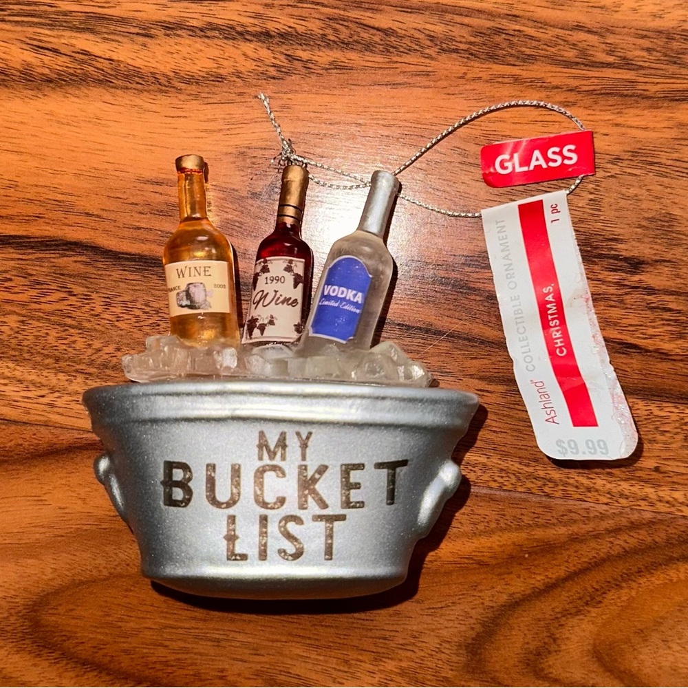 My Bucket List Ornament